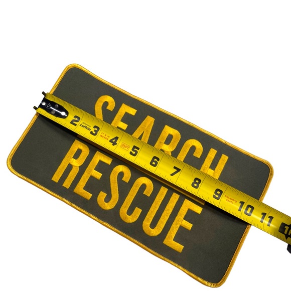 Large search rescue iron on patch 10 x 5 - Picture 3 of 4